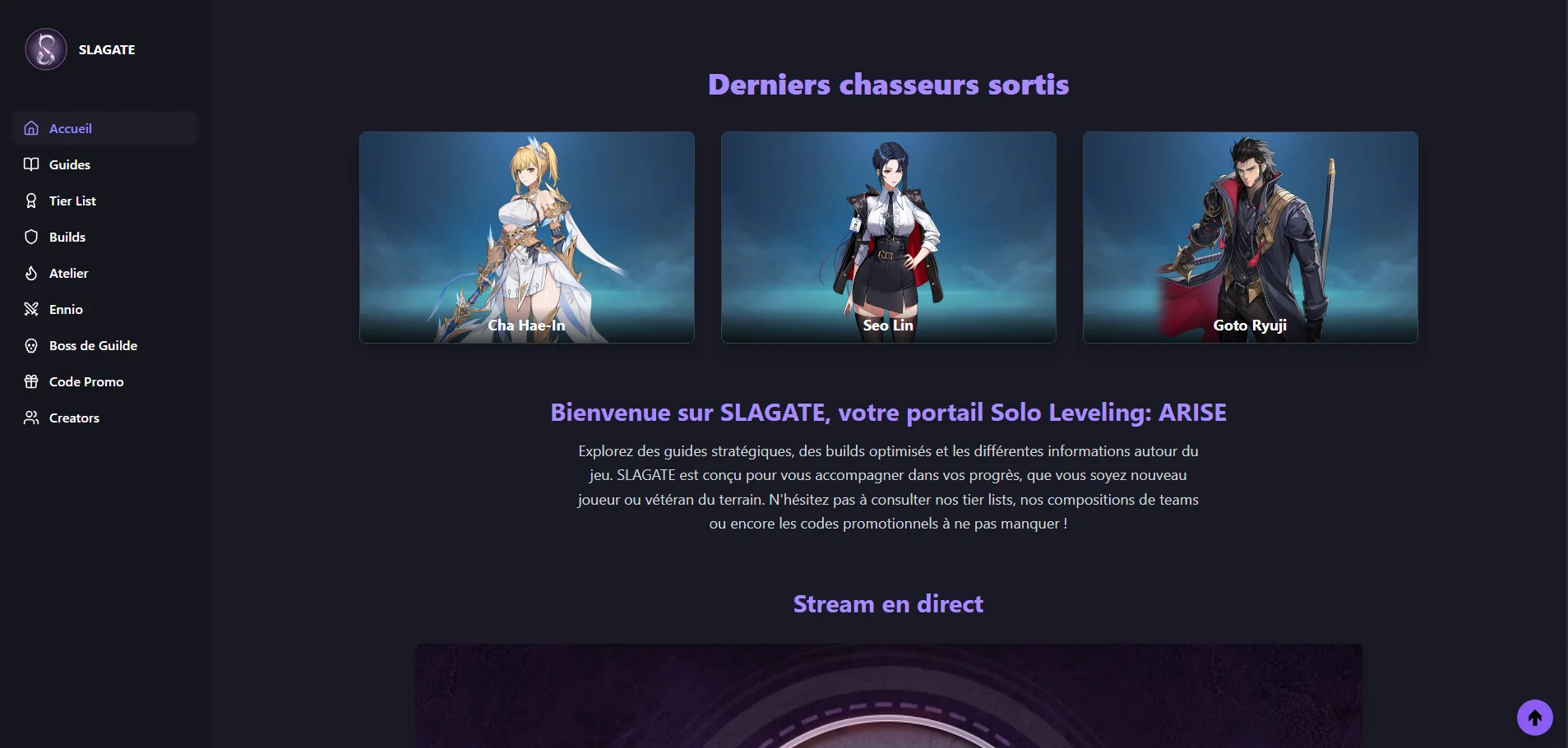 Slagate - Guides et Astuces